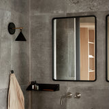Bath Wall Mirror: Rectangular