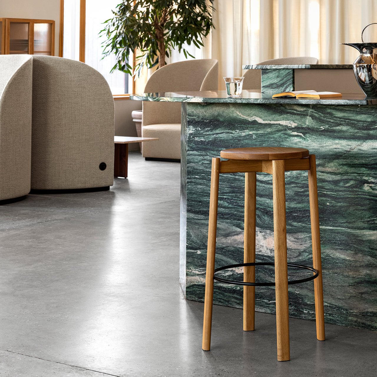 Passage Bar + Counter Stool: Quick Ship