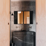 Bath Wall Mirror: Rectangular