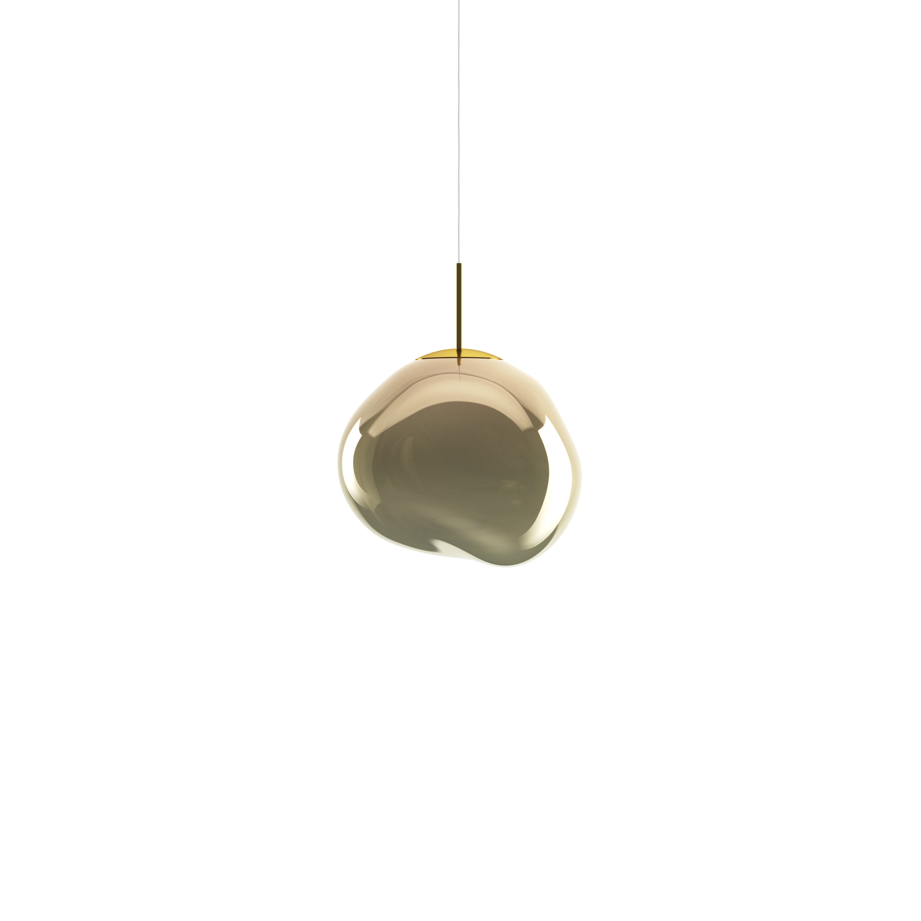 Melt Pendant Light: Regular + Bronze