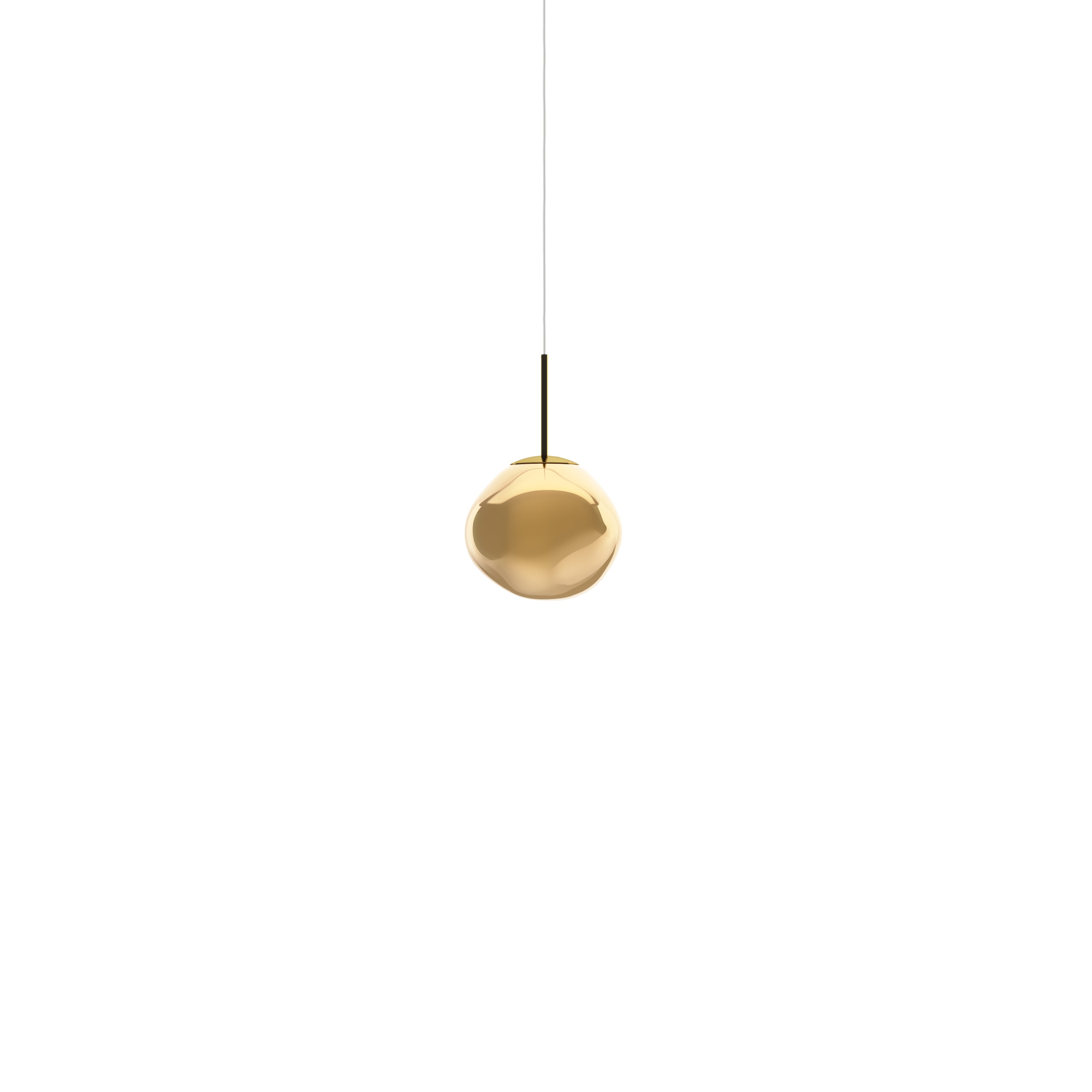 Melt Pendant Light: Mini + Gold
