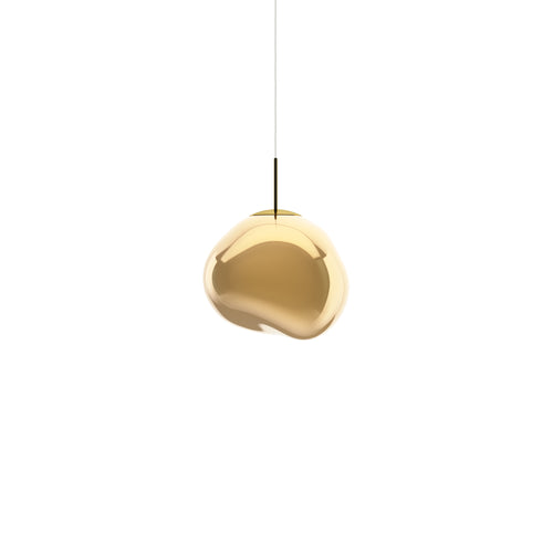 Melt Pendant Light: Regular + Gold