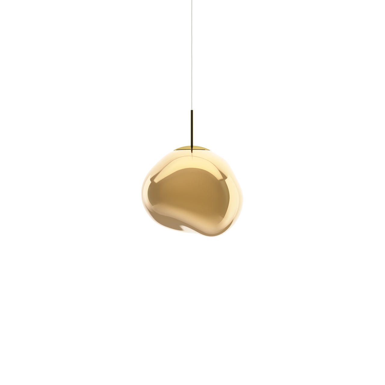 Melt Pendant Light: Regular + Gold