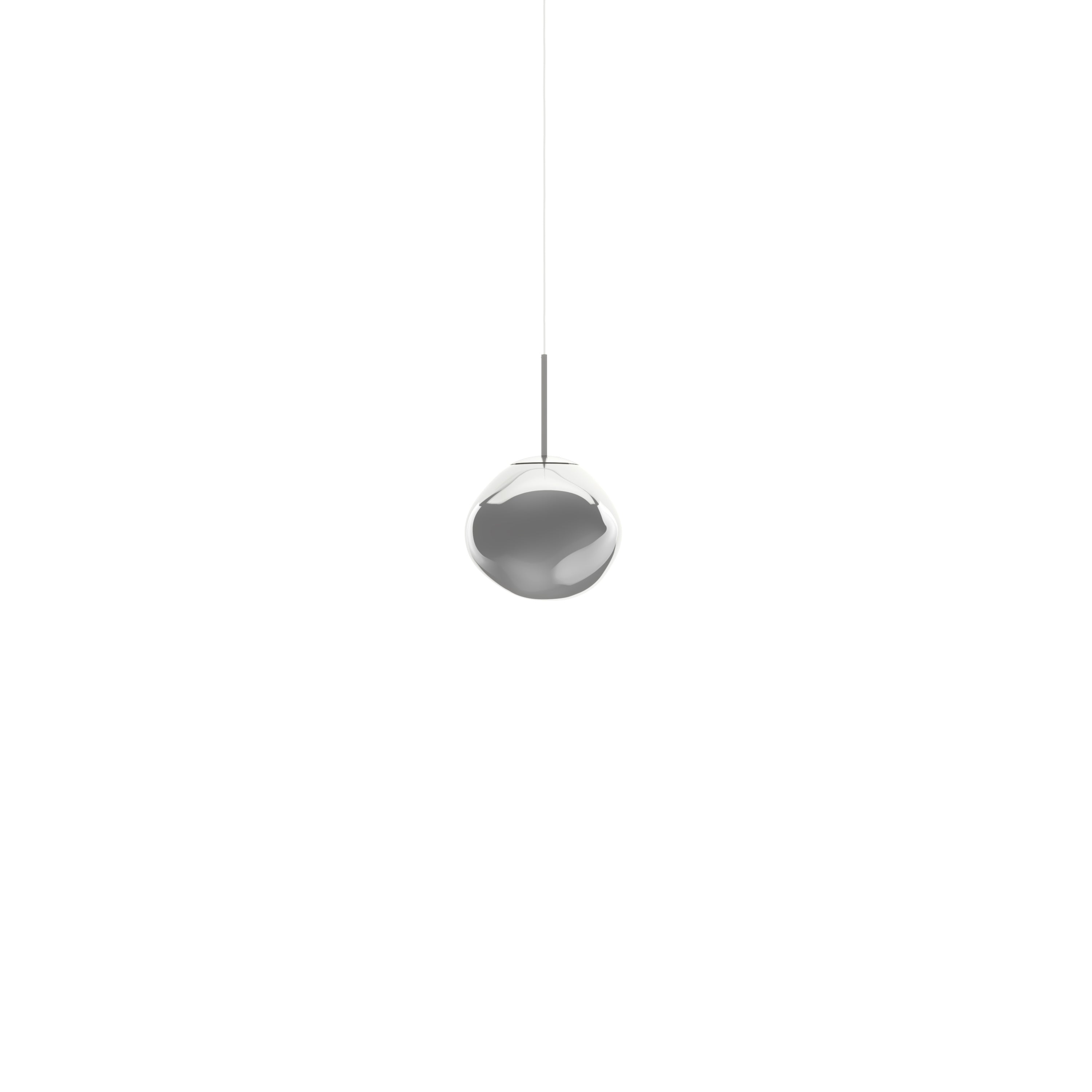 Melt Pendant Light: Mini + Silver