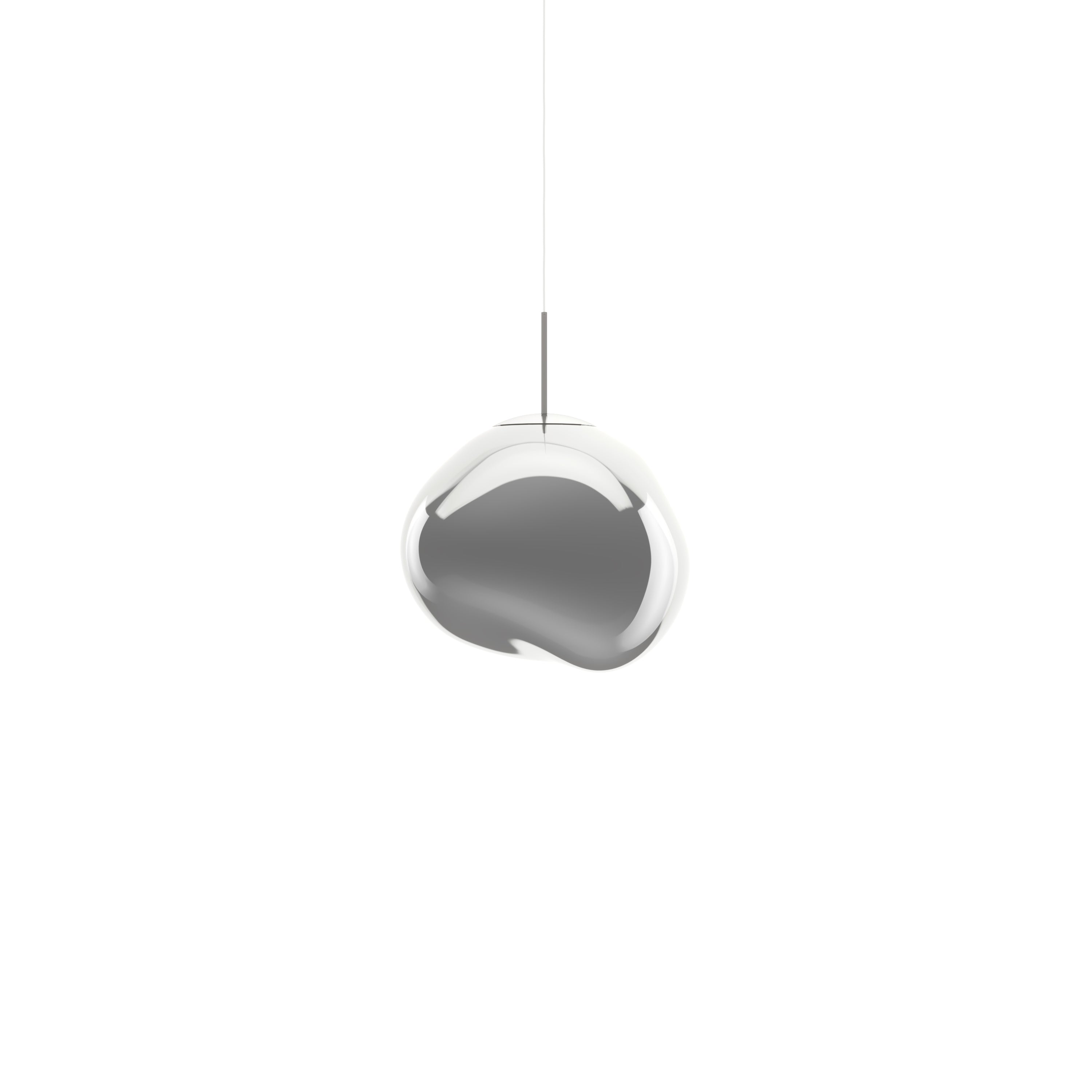 Melt Pendant Light: Regular + Silver