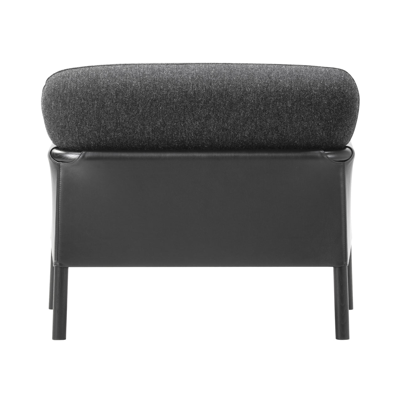 Savannah Chair: Black Lacquered Oak + Black
