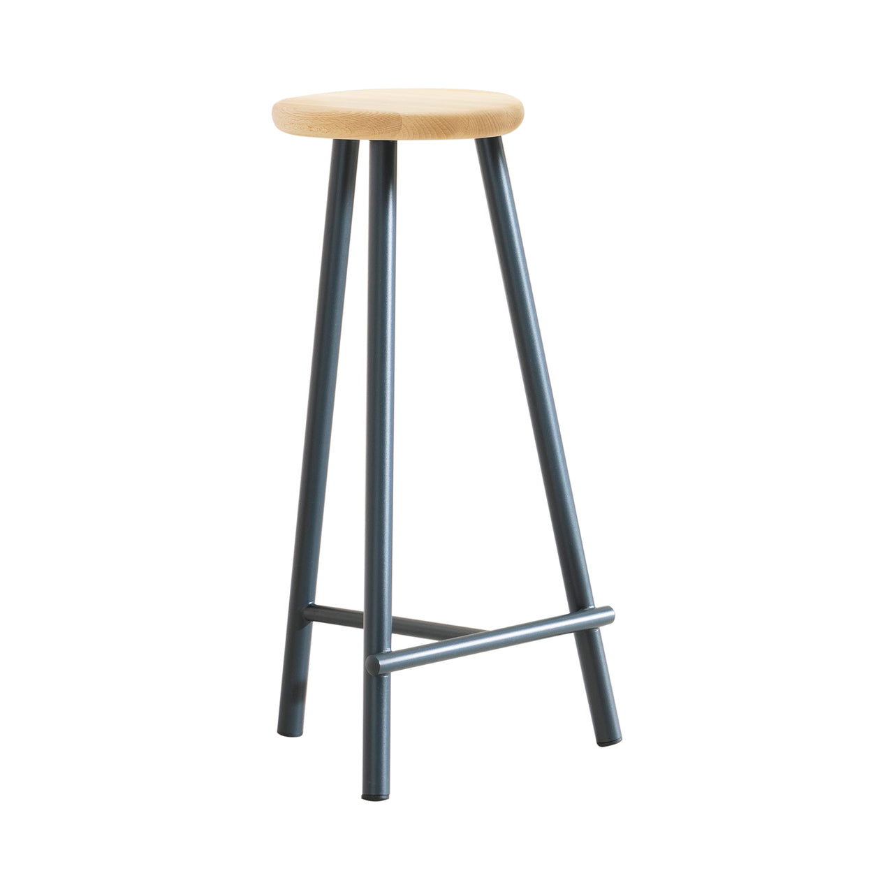 Milk Stool: High + Lacquered Anthracite