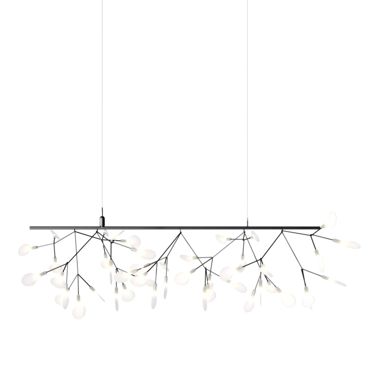 Heracleum Endless Suspension Lamp: Nickel