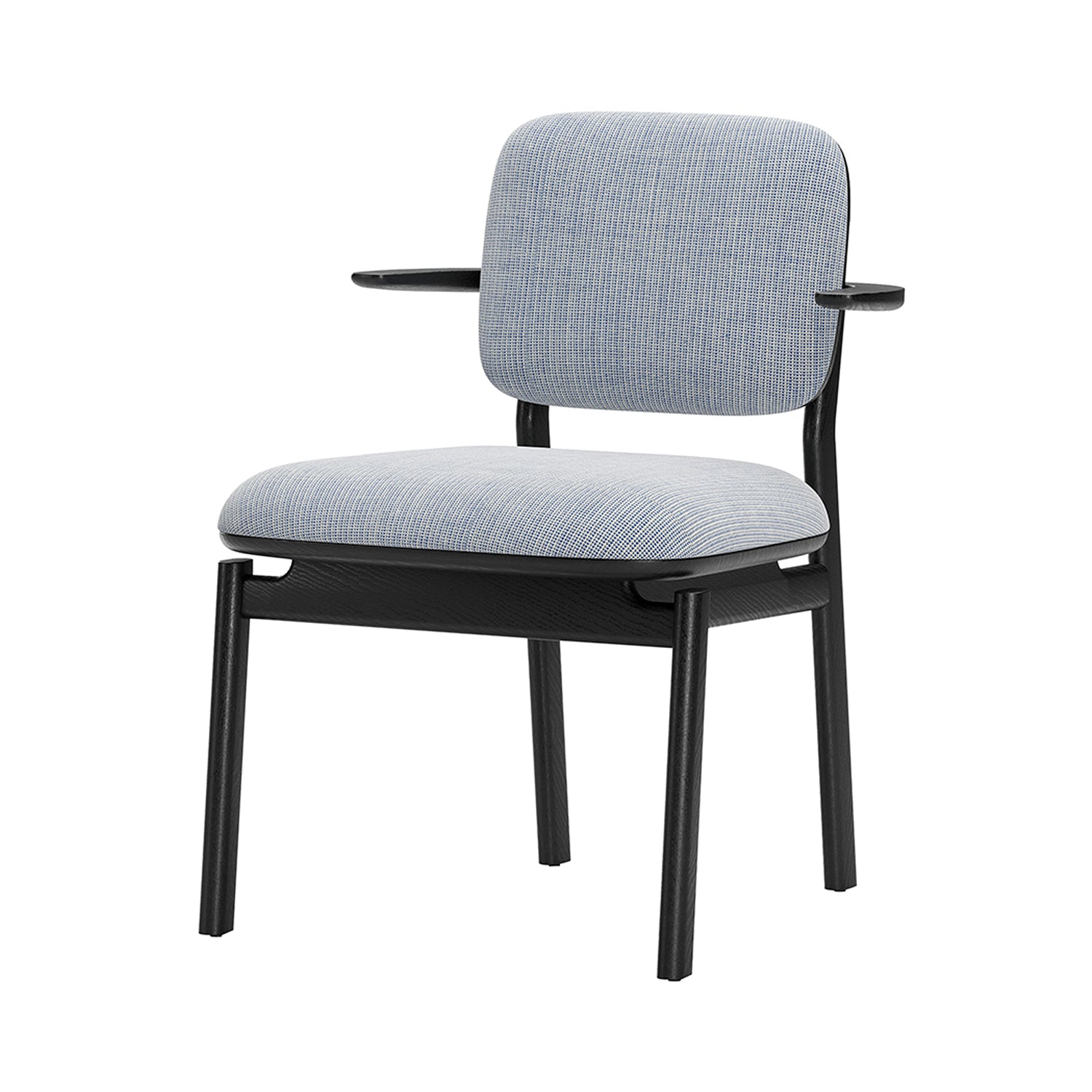 Marea Dining Chair: Black Oak