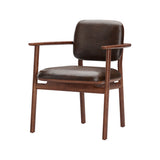 Marea Dining Armchair: Natural Walnut