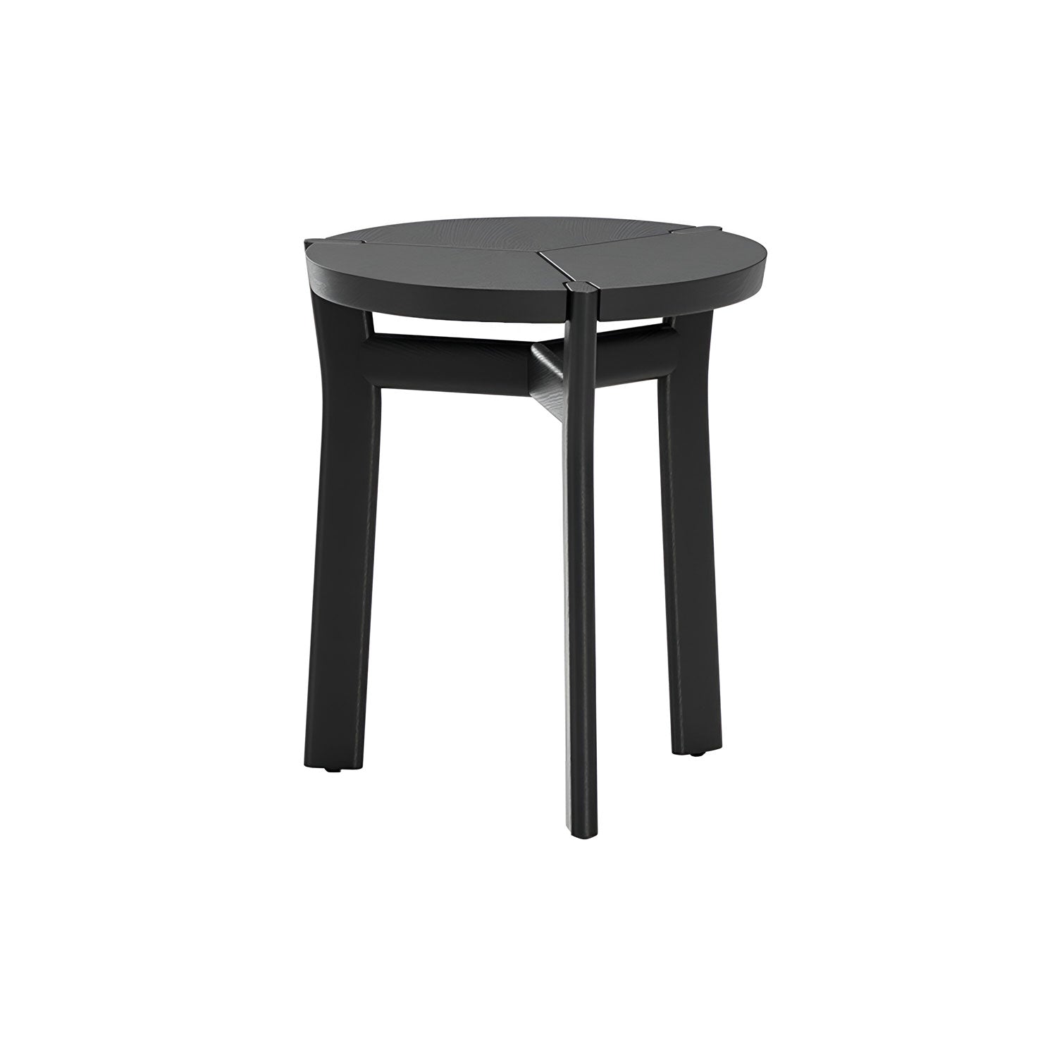 Marea Side Table: Black Oak