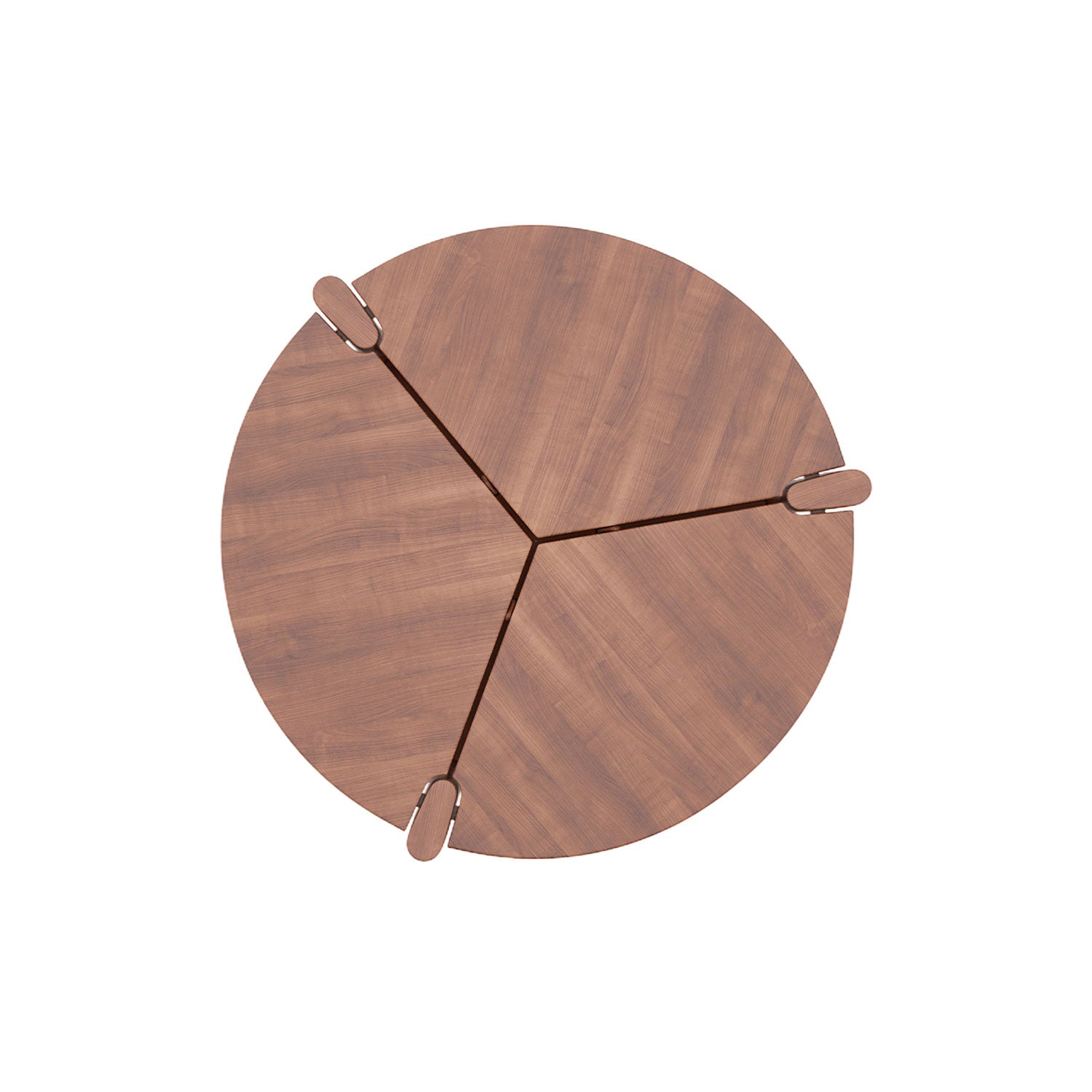 Marea Side Table: Natural Walnut