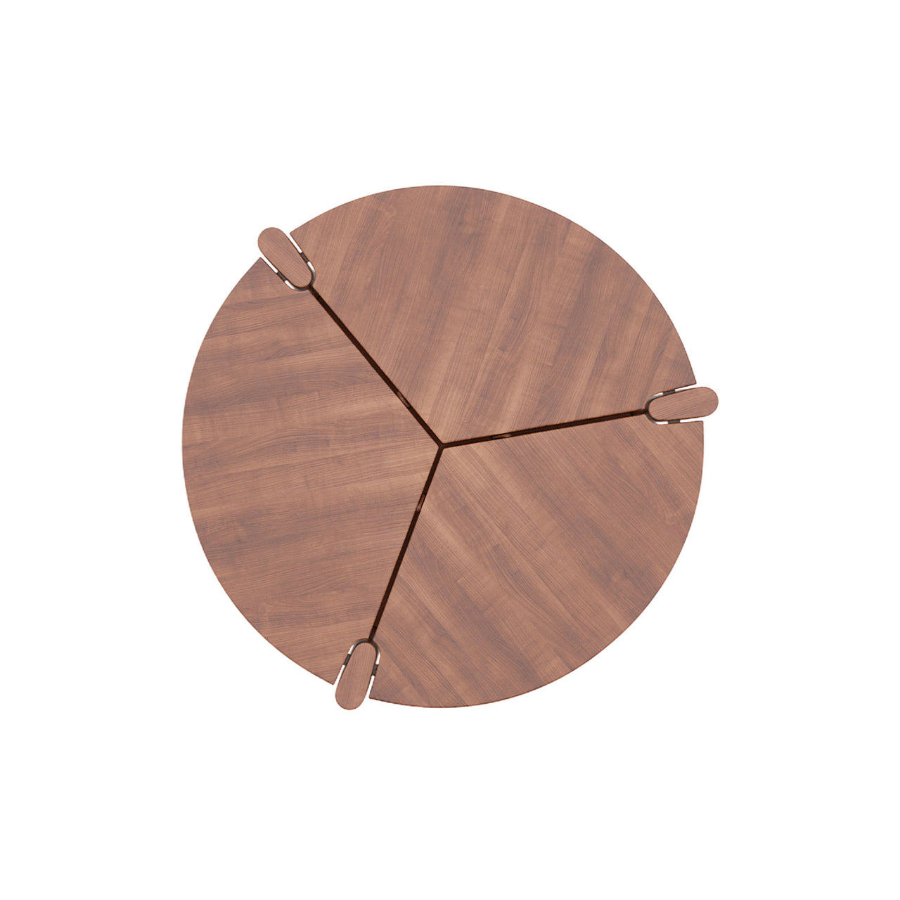 Marea Side Table: Natural Walnut