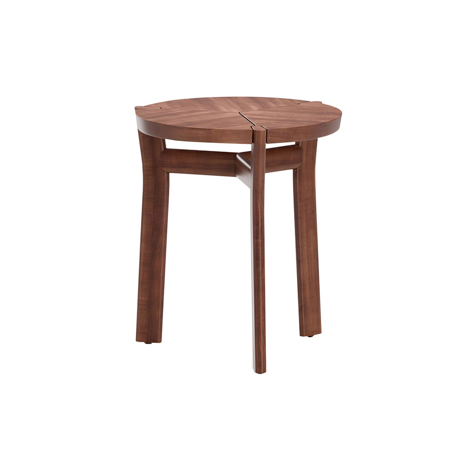 Marea Side Table: Natural Walnut