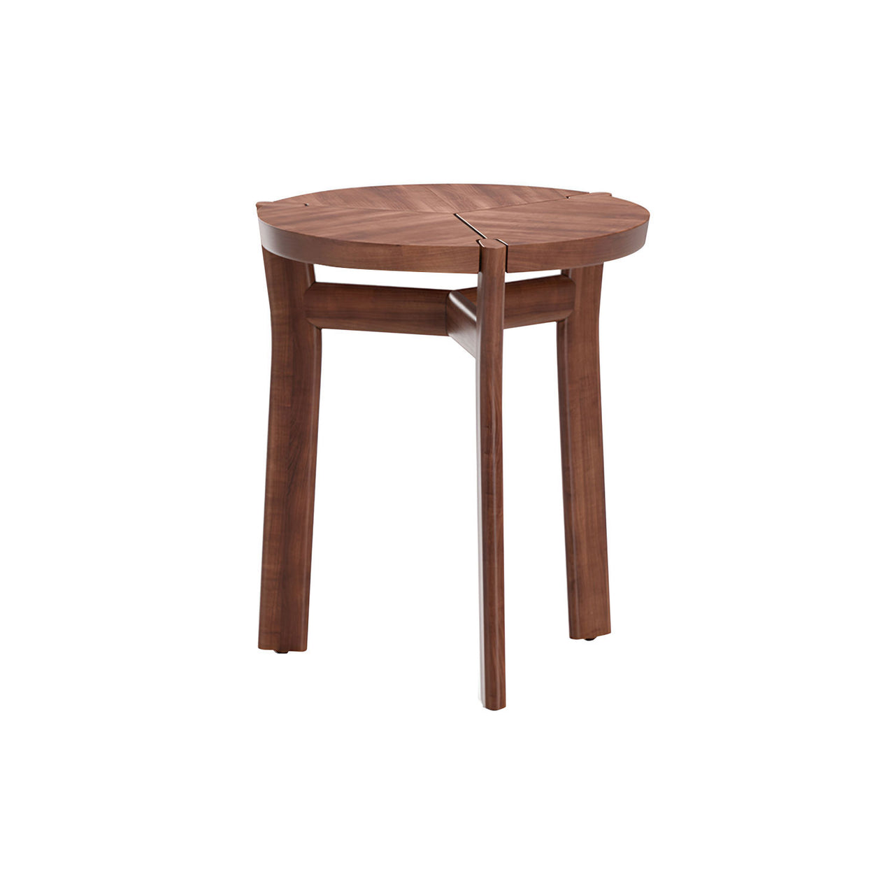 Marea Side Table: Natural Walnut