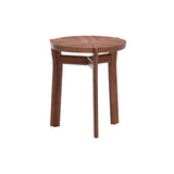 Marea Side Table: Natural Walnut