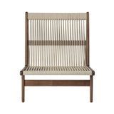 MR01 Initial Chair with Cushion: Solid American Walnut