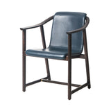 Mandarin Dining Chair: Dark Brown Oak
