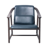 Mandarin Lounge Chair: Dark Brown Oak