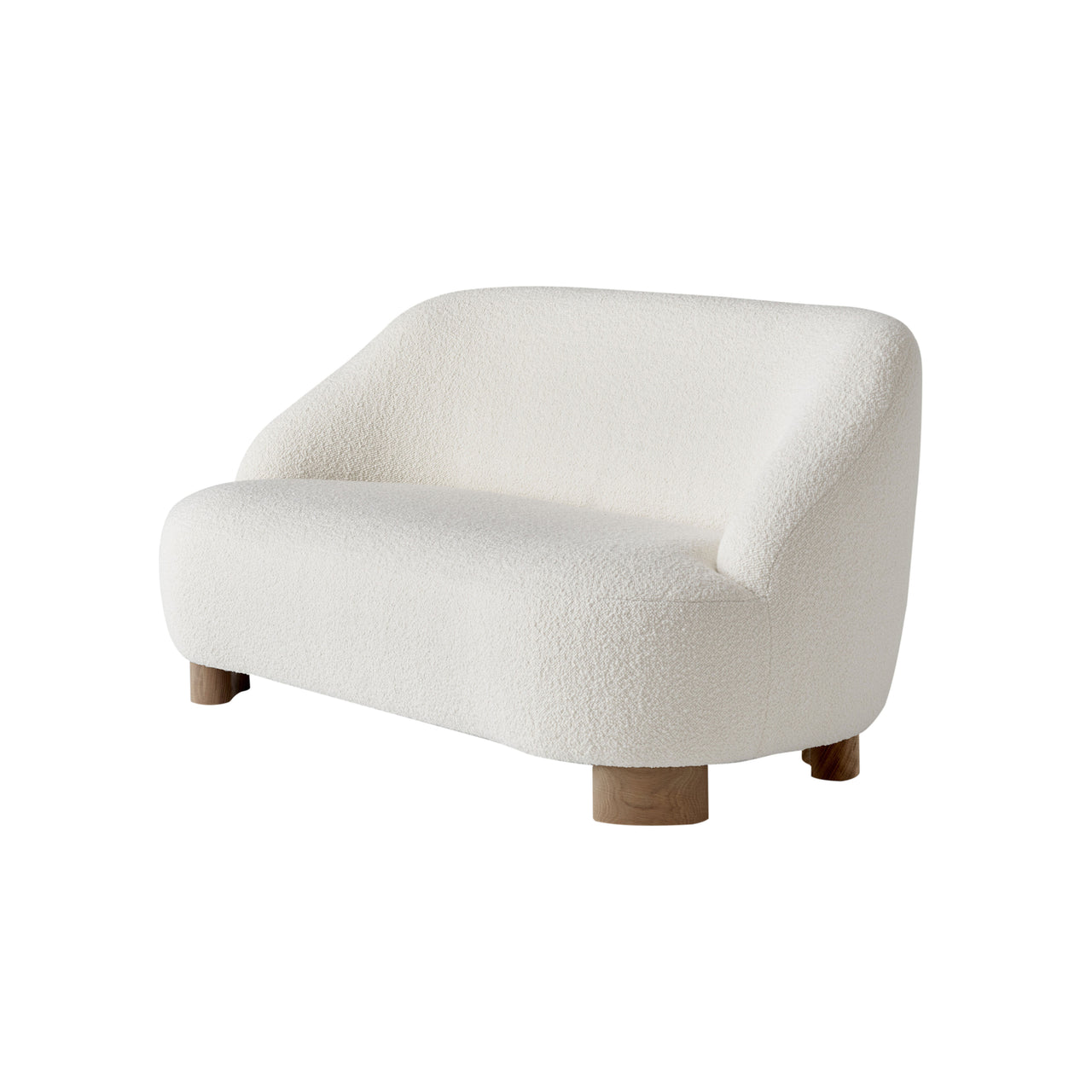 Margas 2 Seater Sofa LC3: Oiled Oak + Karakorum 001