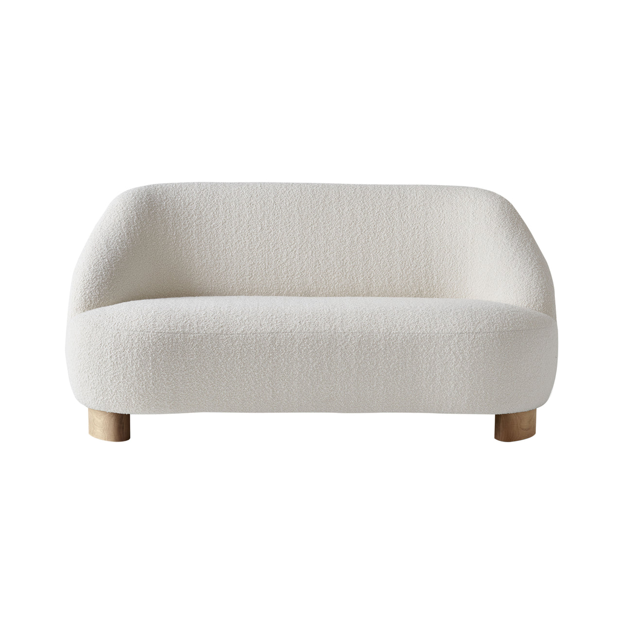Margas 2 Seater Sofa: LC3 + Oiled Oak + Karakorum 001