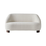 Margas 2 Seater Sofa: LC3 + Oiled Walnut + Karakorum 001