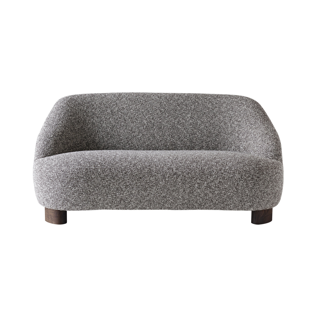 Margas 2 Seater Sofa: LC3 + Oiled Walnut