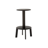 Massif Bar + Counter Stool: AV39 + AV40 + Counter(AV39) + Dark Stained Oak + Warm Black