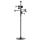 Trumpet Coat Stand: Black Powder Coated