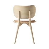 The Dining Chair: Matt Lacquered Oak + Natural Tanned Leather