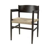 Nestor Chair: Sirka Grey Stained Beech + With Armrest