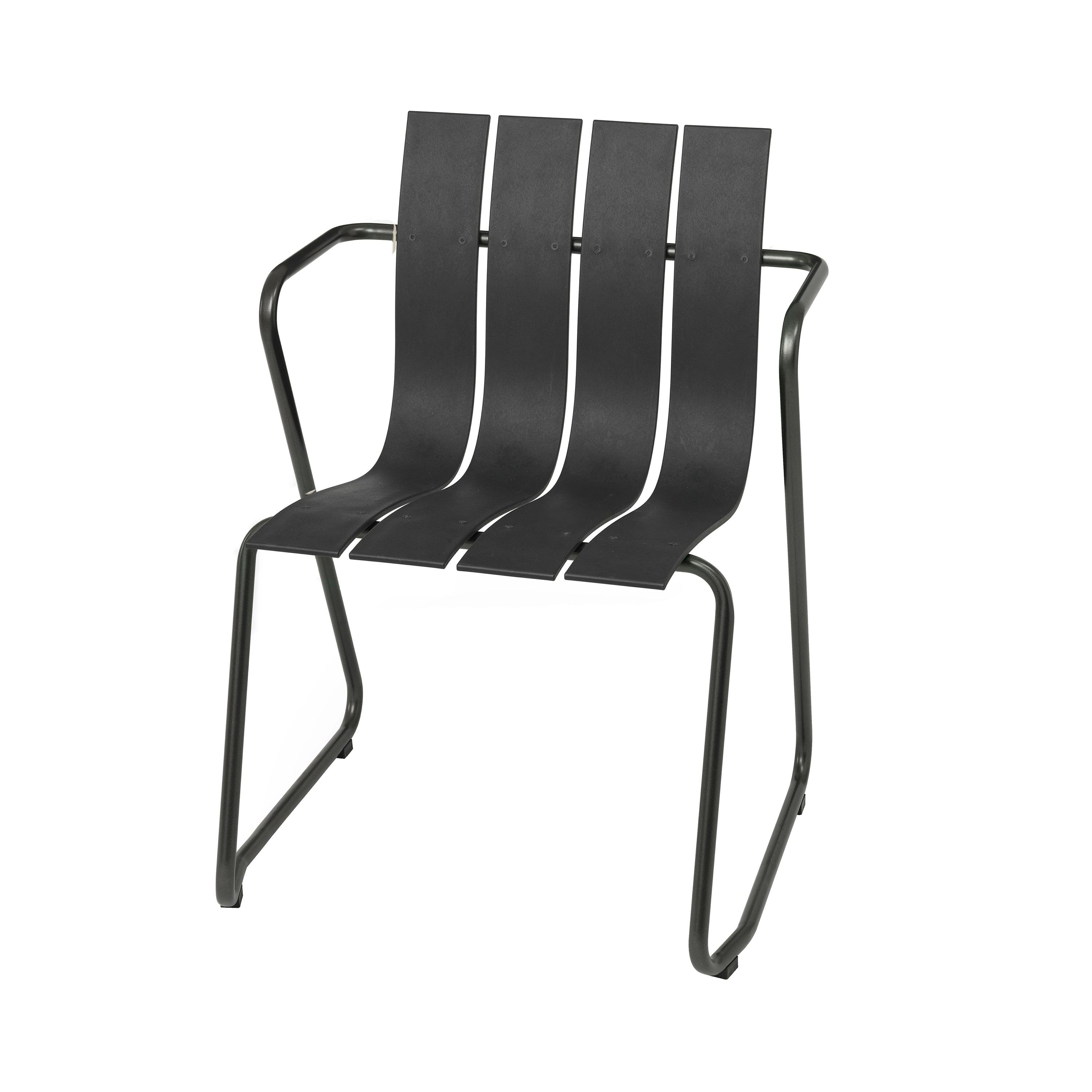 Ocean Stacking Chair: Set of 4 + Black