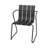 Ocean Stacking Chair: Set of 4 + Black