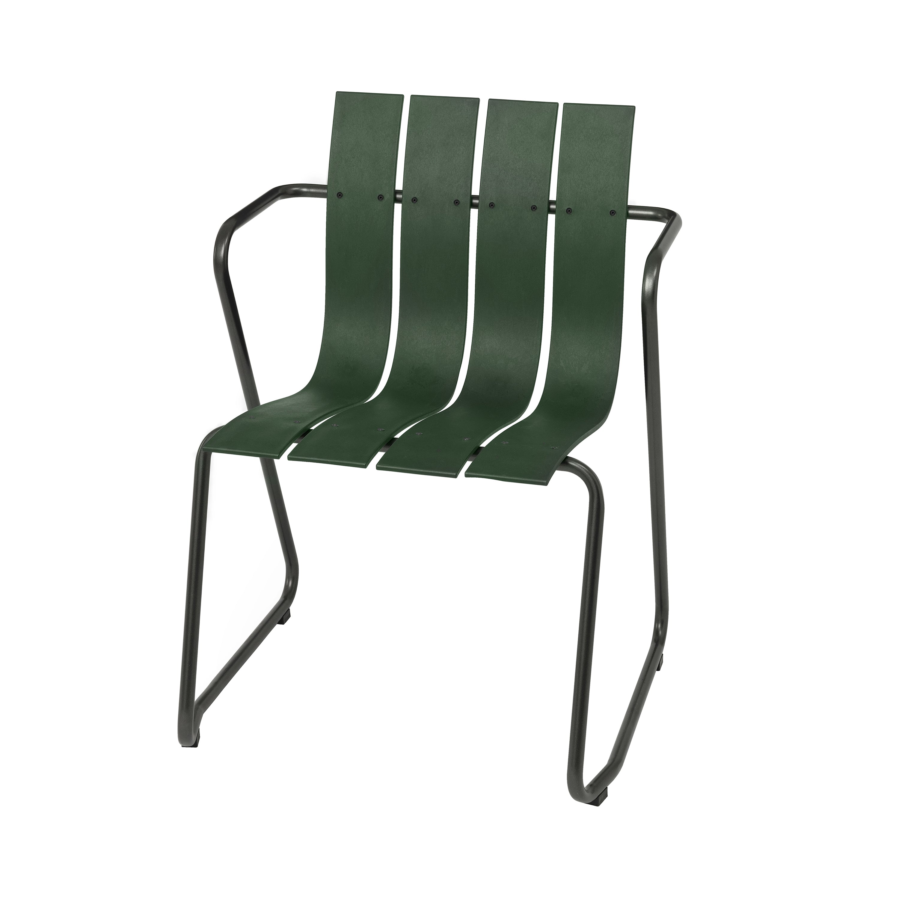 Ocean Stacking Chair: Set of 4 + Green