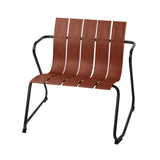 Ocean Stacking Lounge Chair: Burnt Red