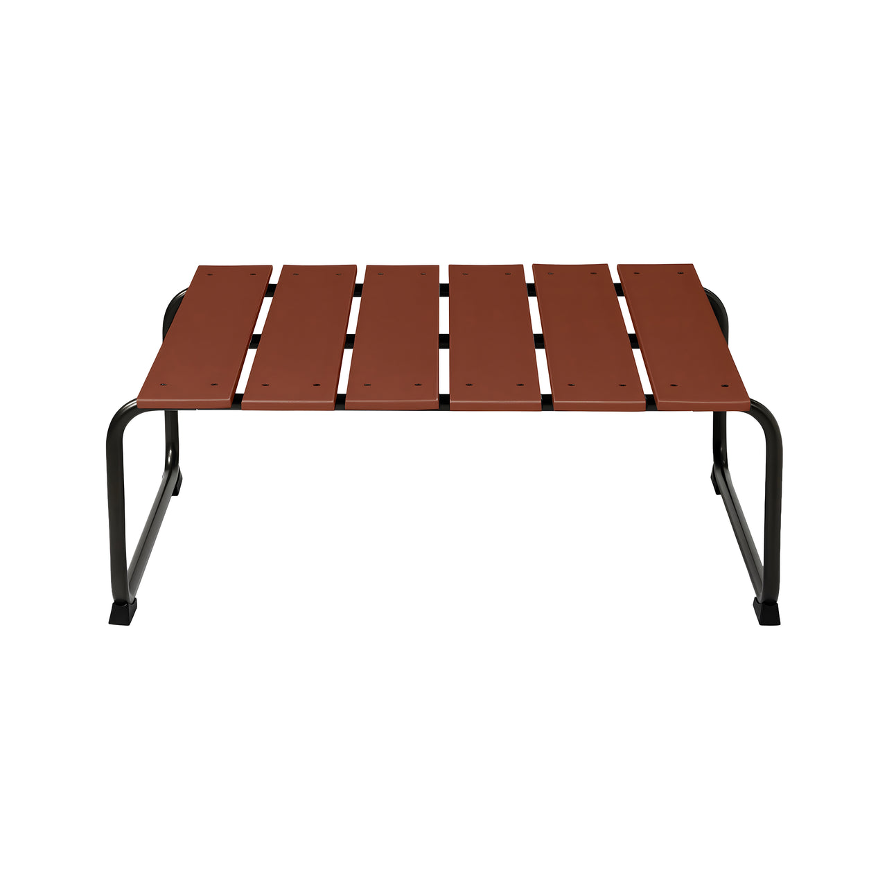 Ocean Lounge Table: Burnt Red