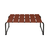 Ocean Lounge Table: Burnt Red