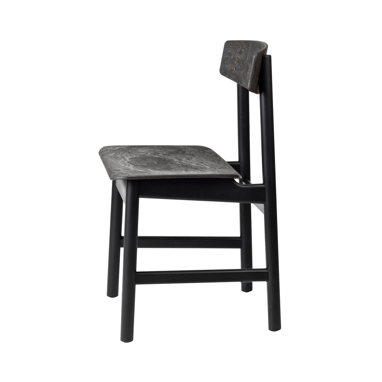 Conscious Chair 3162: Black Beech + Coffee Waste Black
