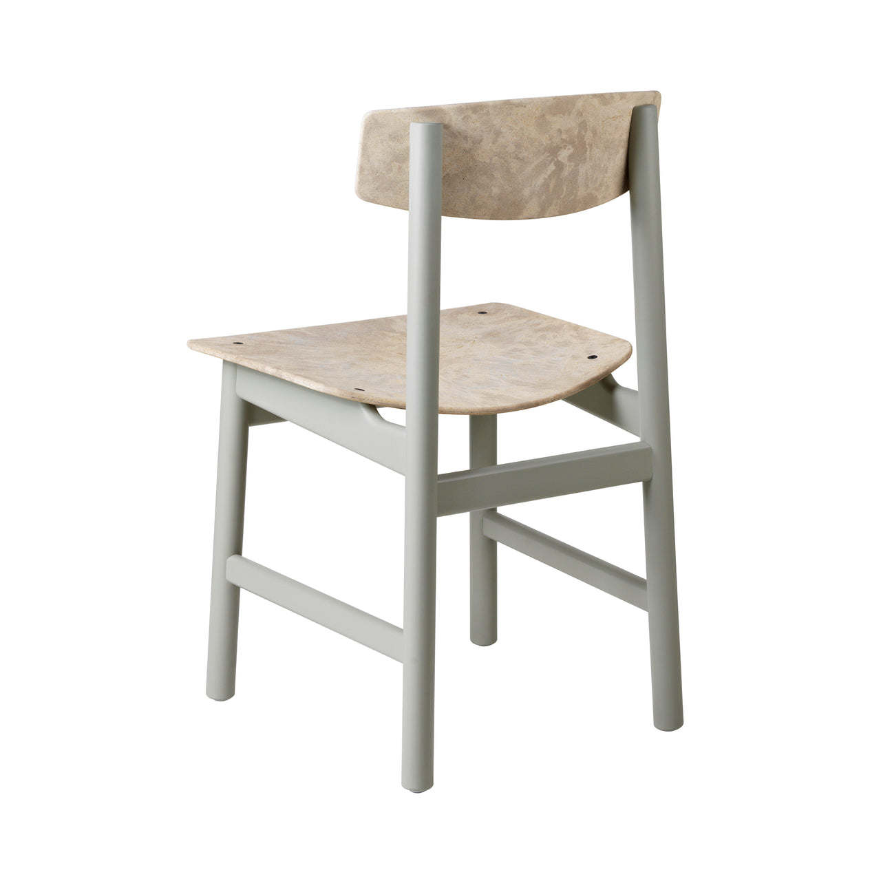 Conscious Chair 3162: Grey Beech + Wood Waste Grey