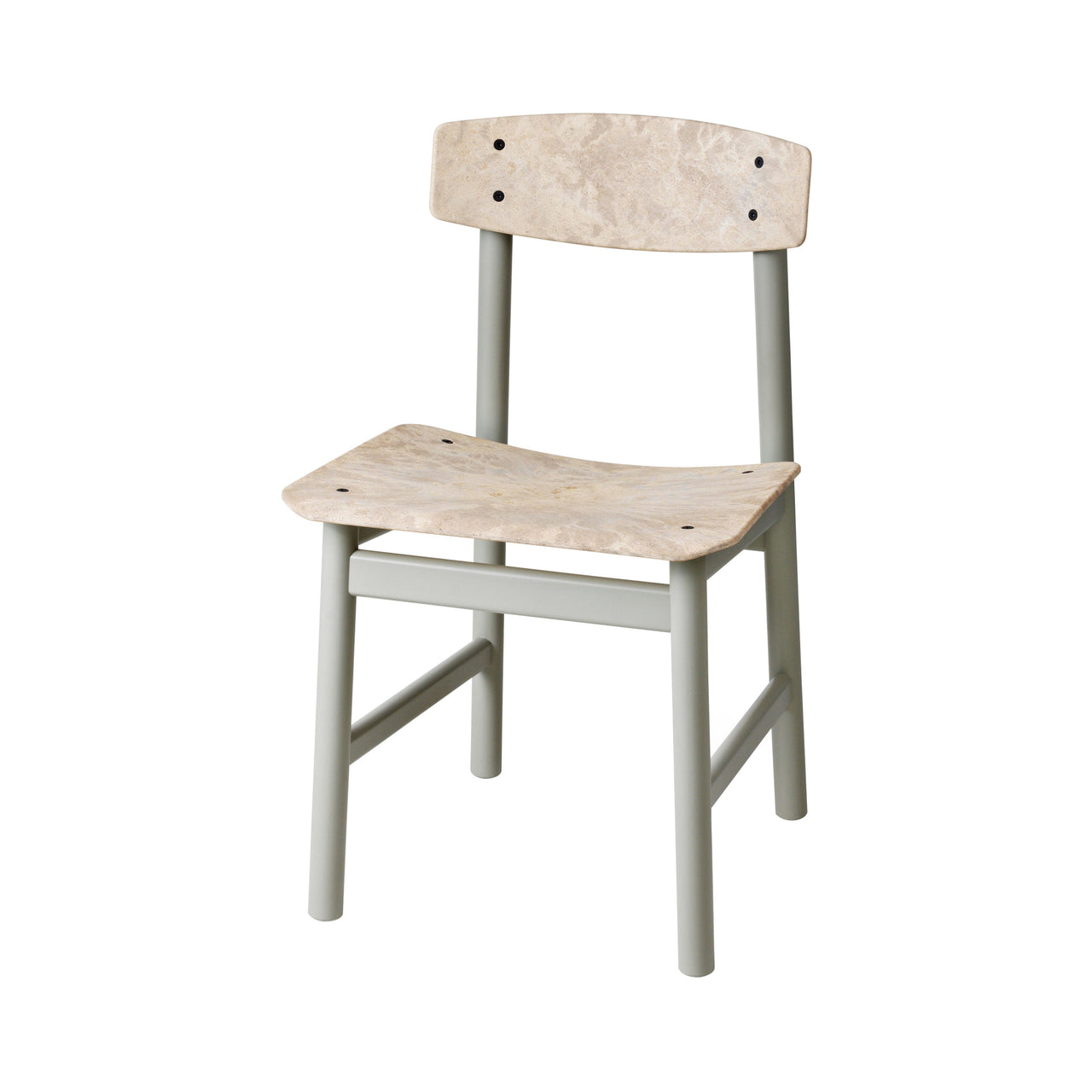 Conscious Chair 3162: Grey Beech + Wood Waste Grey