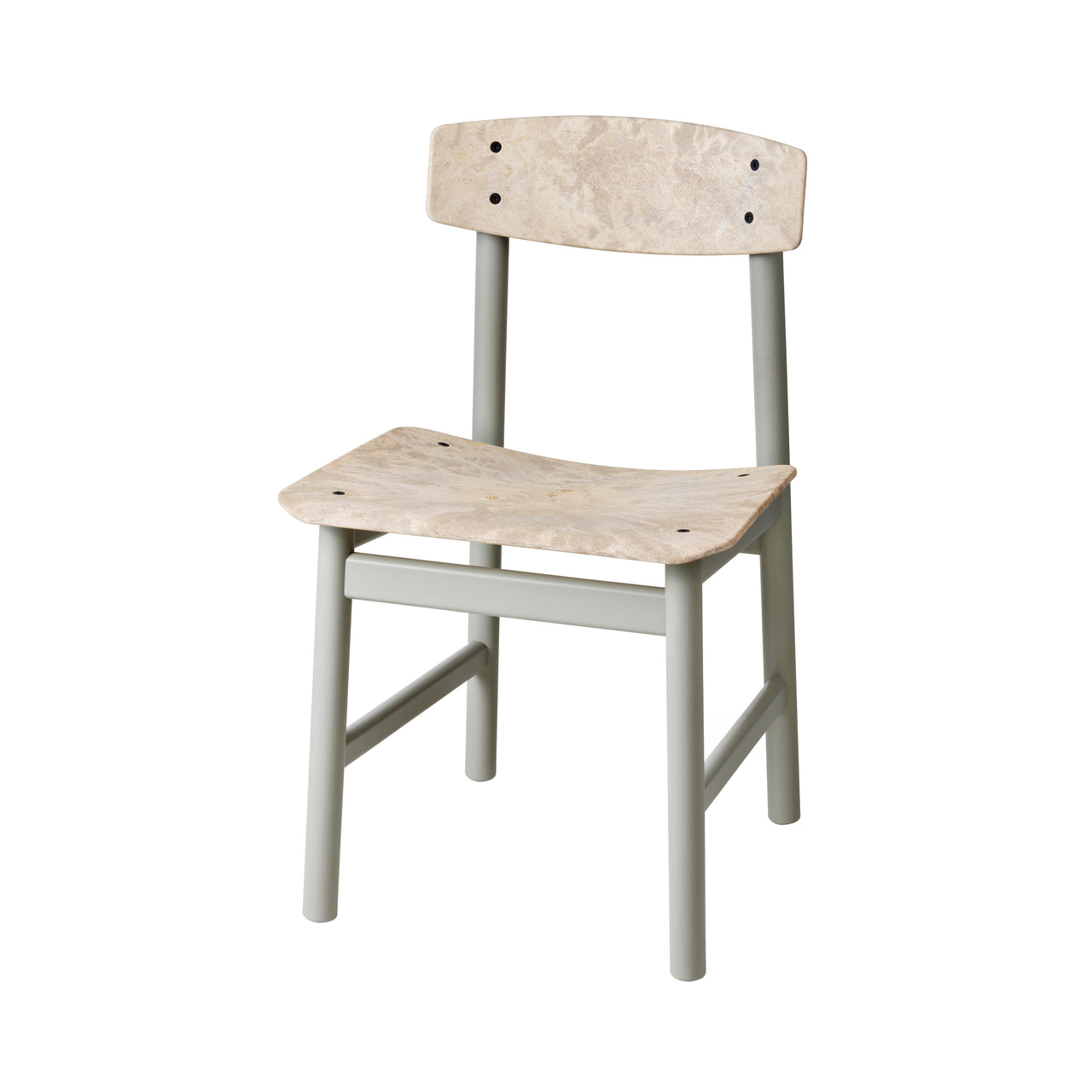 Conscious Chair 3162: Grey Beech + Wood Waste Grey