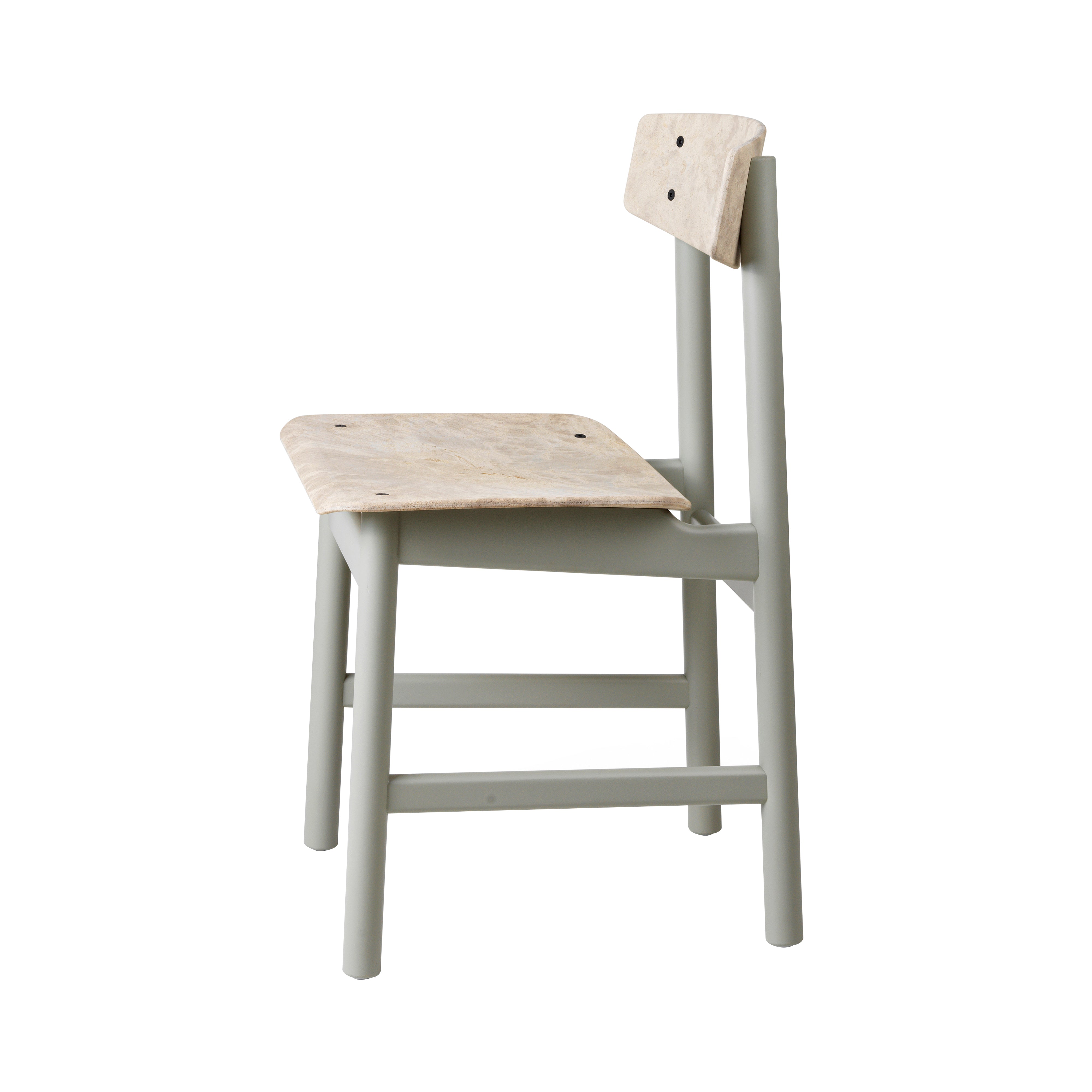 Conscious Chair 3162: Grey Beech + Wood Waste Grey