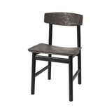 Conscious Chair 3162: Black Oak + Coffee Waste Black