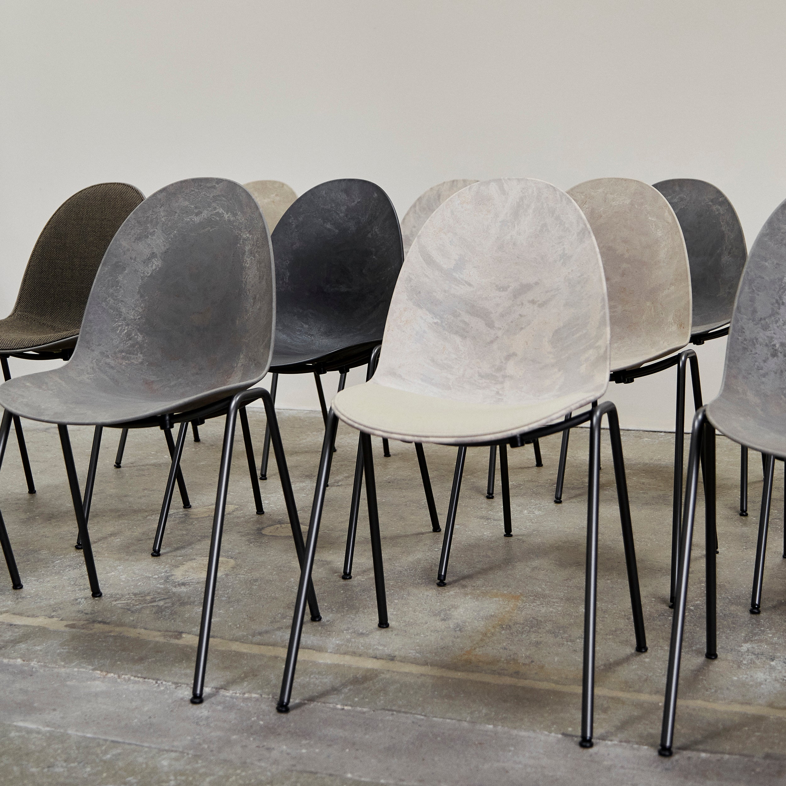 Eternity Side Chair: Seat Upholstered