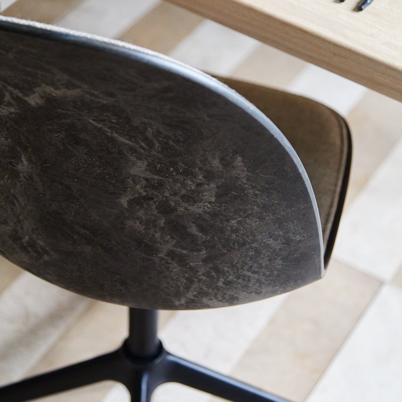 Eternity Swivel Chair: Seat Upholstered