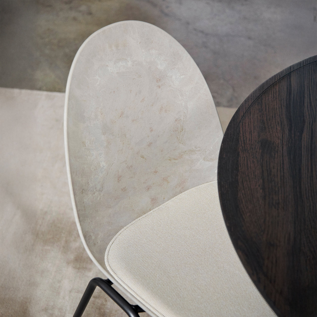 Eternity Side Chair: Seat Upholstered