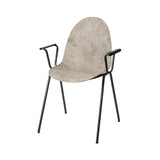 Eternity Armchair: Wood Waste Grey