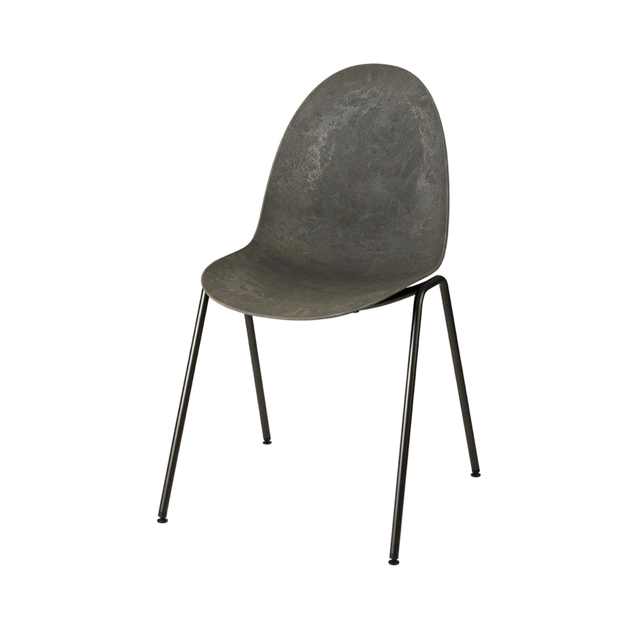 Eternity Side Chair: Coffee Waste Dark
