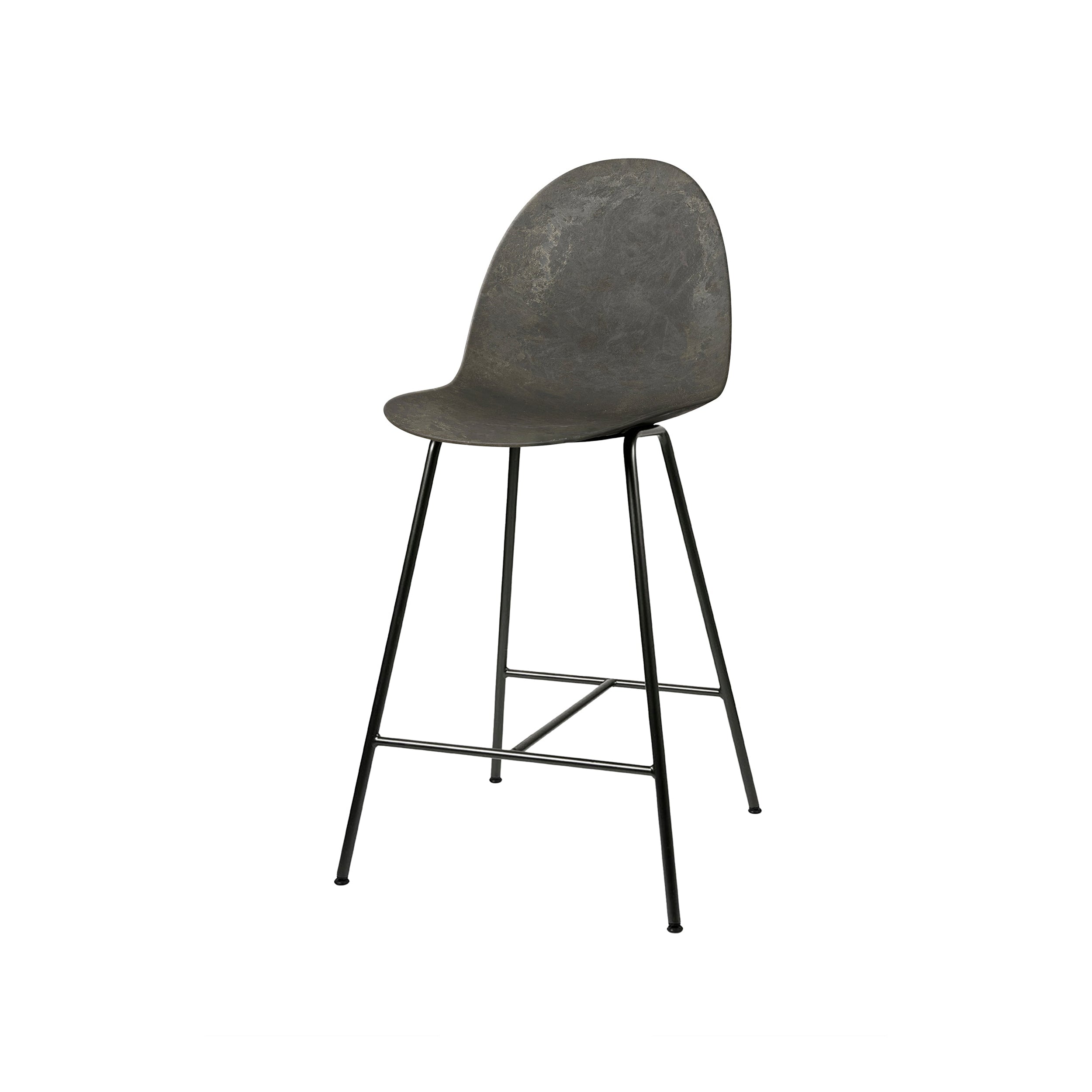 Eternity Bar + Counter Stool: Counter + Coffee Waste Dark