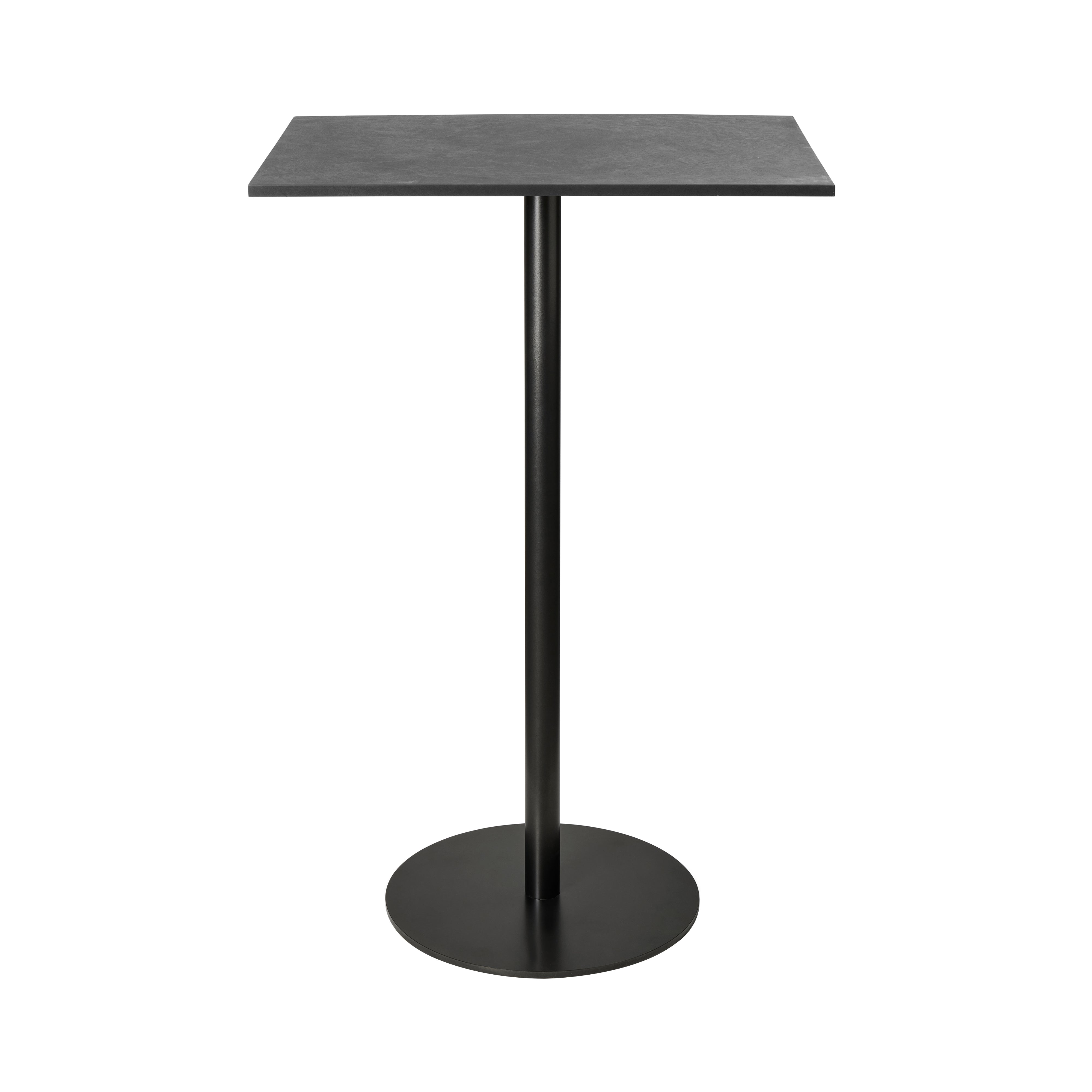 Mater Bar Table: Bar + Rectangle + Coffee Waste Black